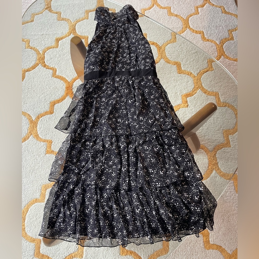 Zara Tiered Ruffle Floral Dress